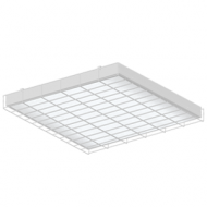 Светодиодный светильник "ВАРТОН" спортивный накладной 595*620*65мм 36 ВТ 4000К с защитной сеткой с функцией аварийного освещения