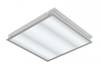 Светодиодный светильник "ВАРТОН" для гипсокартонных потолков 570*570*65мм 36 ВТ 6500К с функцией аварийного освещения