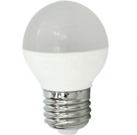 Светодиодная лампа Ecola globe LED Premium 8,0W G45 220V E27 4000K шар (композит) 75x45