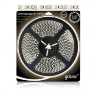 Светодиодная лента 3528/120-SMD 9.6W  12V DC теплый белый (блистер 5м)