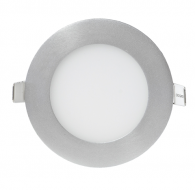 Панель светодиодная круглая RLP-eco 8Вт 160-260В 4000К 640Лм 120/105мм алюминий IP40