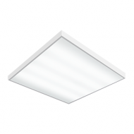 Светодиодный светильник "ВАРТОН" Премиум встраиваемый/накладной 595*595*50мм 36 ВТ 3950К с функцией аварийного освещения