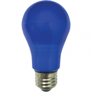 Светодиодная лампа Ecola classic LED color 8,0W A55 220V E27 Blue Синяя 360° (композит) 108x55