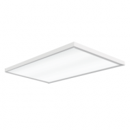 Светодиодный светильник "ВАРТОН" офисный встраеваемый/накладной 595*295*50мм 27 ВТ 4000К с функцией аварийного освещения