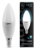Лампа Gauss LED Candle E14 6.5W 100-240V 4100К