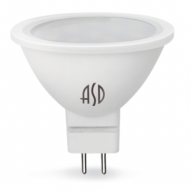 Лампа светодиодная LED-JCDR-standard 7.5Вт 160-260В GU5.3 4000К 675Лм ASD