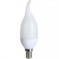 Светодиодная лампа Ecola candle LED 8,0W 220V E14 4000K свеча на ветру (композит) 129x37