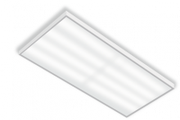 Светодиодный светильник "ВАРТОН" офисный встраиваемый/накладной 1195*595*50мм 72 ВТ 4000К диммируемый по протоколу 1-10В