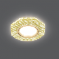 Встраиваемый точечный светильник Gauss Backlight BL079 Кристалл с LED подсветкой 2700K