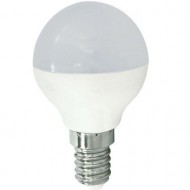 Светодиодная лампа Ecola globe LED 8,0W G45 220V E14 2700K шар (композит) 77x45