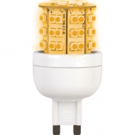 Светодиодная лампа Ecola G9  LED Premium  3,6W  220V золотистый 300° 64x32