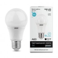 Лампа Gauss Elementary светодиодная A60 10W 4100K E27